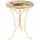 deluke Gartentisch 38 x 38 x 53 cm Beige