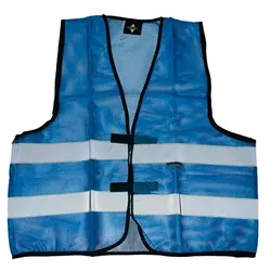 Korntex Hi-Vis Mesh Safety Vest Thessaloniki - blue - 3XL