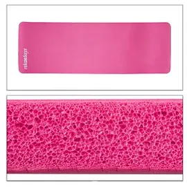 Relaxdays Yogamatte pink 60,0 x 180,0 x 1,0