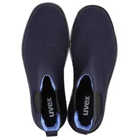 Uvex 1 business Stiefel S3 blau Weite 11 Gr. 41 - Blau - 41