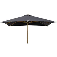 Gardenson Sonnenschirm Schwarz B: ca. 300 cm