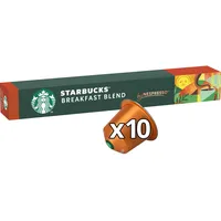 STARBUCKS Breakfast Blend Medium Roast für NESPRESSO (1 x 10 Kapseln)