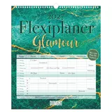 DuMont Buchverlag Flexiplaner Glamour 2027 Weiß