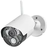 Indexa 27909 Zusatz-Funk-Überwachungskamera für DW600 SET, HD-Funkkamera mit PIR DW600K2