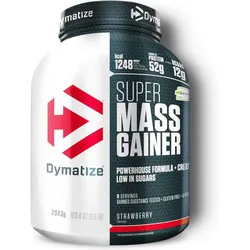 Dymatize Super Mass Gainer Strawberry 2943g - Weight-Gainer Powder Einheitsgröße