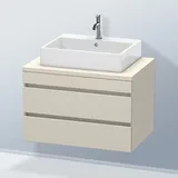 Duravit DuraStyle Waschtischunterschrank, 2 Auszüge, DS531709191,