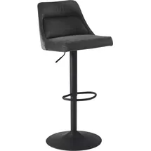 MID.YOU Barhocker 45 x 106 x 51 cm Schwarz