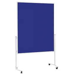 magnetoplan Moderationswand 120,0 x 150,0 cm marineblau