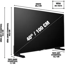 Telefunken XF40TP900S 40'' LED Full HD Smart TV