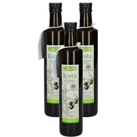 3x Rapunzel Bio Olivenöl Kreta P.g.i., nativ extra 3x500 ml Öl