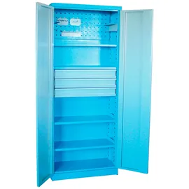 Güde Werkzeugschrank Metall 78x38x193 cm blau/grau abschließbar