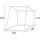 Brunner Pilote Heckzelt 135 cm Grau