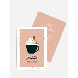 Grußkarten Weihnachtskarten selbst gestalten mit Spruch und Fotos im Onlinedesigner bei Meine-Kartenmanufaktur.de