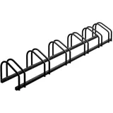 Relaxdays Fahrradständer für 6 Fahrräder Anthrazit