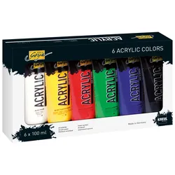 KREUL SOLO GOYA Acrylic Tuben 6er Set