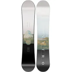 Nitro Fate Snowboard (2024/2025) | schwarz | Größe 153