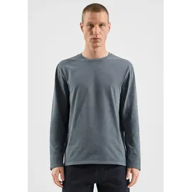 QS Langarmshirt blau XL