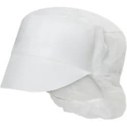 NORSE Disposable Snood Cap Weiße Einwegkappe