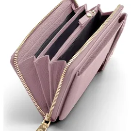 lazarotti Bologna Leather Zip Around Wallet Geldbörse Damen rosa