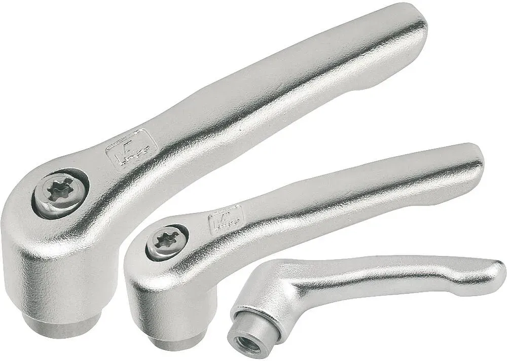 Klemmhebel Kipp mit Innengewinde M 5 Nirosta