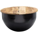 KADIMA DESIGN Schwarz Mangoholz 60 x 34 cm