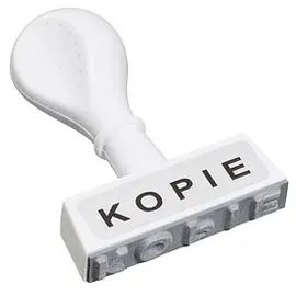 Wedo Textstempel Kopie 1 St.