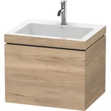 Duravit Möbelset c-shaped Set wandhängend wandhängend „L-Cube“ 60 × 50 × 48 cm