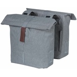 Basil City Doppeltasche Gepäcktasche grey melee (18072)