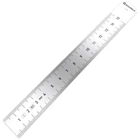 BAUHELD Stahlmaßstab 150 mm
