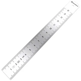 BAUHELD Stahlmaßstab 150 mm