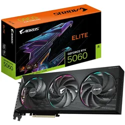 Gigabyte AORUS NVIDIA GeForce RTX 5060 ELITE 8GB GDDR7 - Neu mit 19% MwSt