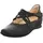 THINK! Damen CHILLI chromfrei gegerbte nachhaltige Halbschuhe, schwarz 37 EU