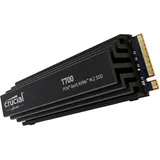 Crucial T700 With Heatsink  2tb Pcie Gen5 Nvme M.2 Ssd