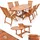 CASARIA Set 7-tlg. Braun