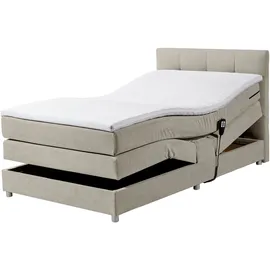 ed exciting design Boxspringbett Toulouse B« inkl. Motor, beige