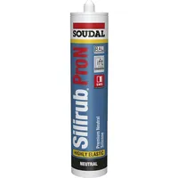 SOUDAL Neutralsilikon Silirub Pro N transparent 310 ml
