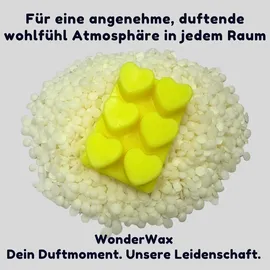 wonderwax Neon Duftriegel 6 Herzen Weiß Cola Fläschchen