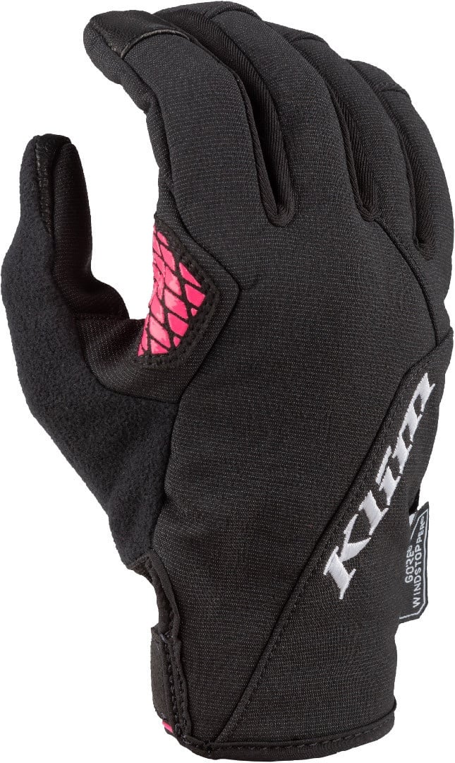 Klim Versa Dames Motorhandschoenen, zwart-pink, 2XL Voorvrouw