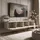Lukmebel CELINE KASCHMIR TV-Lowboard 200 cm Beige/Gold Holzwerkstoff