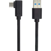 PremiumCord USB-C auf USB 3.0 3 m Schwarz