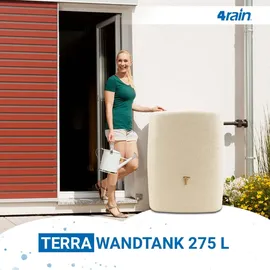 4rain Terra Wandtank 275 l beige