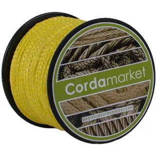 Cordamarket Driza Dyneema Seil für Erwachsene, Unisex, Gelb, 3 mm bis 20 m