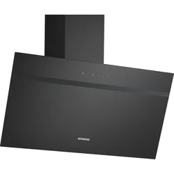 SIEMENS Kopffreihaube "LC85KDK60", A (A+++-D), silber (schwarz), B:79cm H:37,5cm T:32,5cm, Dunstabzugshauben