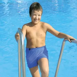 Suprima 1522 Inko-Schwimmshorts für Kinder (blau) Gr. 140