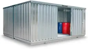 Säbu SAFE Tank Kombination 4000,(Außenaufstellung) Verzinkt zerlegt