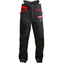 Oregon - Schnittschutzhose Waipoua Schwarz/rot Größe M