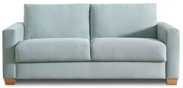 bali Schlafsofa Elisa Cord Grün Mint 140 cm