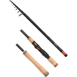 Shimano STC AX Mini Tele Spinning, 2,7m, 8,86ft, 10-30g, 10 Teile, Medium, STCAXMTS27M