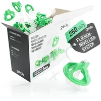 Greate Fliesen Nivelliersystem 2mm - 100 Schrauben