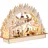 Brubaker Lichterbogen LED Schlittenfahrt im Wald 22 x 32 x 9 cm